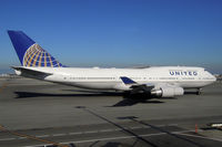 N199UA @ KSFO - At San Francisco - by Micha Lueck