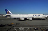 N178UA @ KSFO - At San Francisco - by Micha Lueck