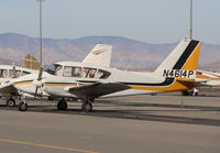 N4614P @ KWJF - Short nose Aztec. - by Krister Karlsmoen