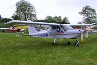 G-CBDM @ EGHP - Tecnam P.92-EM Echo [PFA 318-13756] Popham~G 05/05/2007 - by Ray Barber