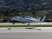 N34EZ @ SZP - 1998 Gress RUTAN VARI-EZE Canard, Continental O-200 100 Hp pusher, landing Rwy 04 - by Doug Robertson