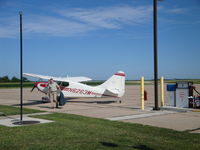 N6263M @ FBY - Business Travelers Utilize Fairbury Airport - by Julie Lambert