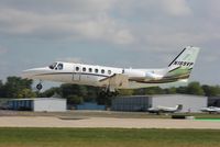 N189VP @ KOSH - Cessna 550 - by Mark Pasqualino
