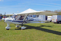 G-CCYR @ EGHP - Comco Ikarus C-42 Cyclone FB80 [0406-6612] Popham~G 03/05/2014. Revised scheme. - by Ray Barber