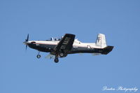 165971 @ KSRQ - US Navy T-6 Texan II (165971) from NAS Pensacola arrives at Sarasota-Bradenton International Airport http://planephotographybydontenphotography.blogspot.com/2015/12/us-navy-t-6-texan-ii-165971.html - by Donten Photography