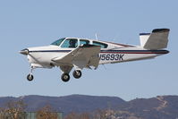 N5693K @ KSMO - Landing SMO Rwy21