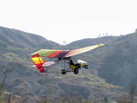 N7712 @ SZP - 2001 Quicksilver MXL SPORT, Rotax 503DCDI 52 Hp 2-stroke pusher, Experimental lightweight, takeoff climb Rwy 22 - by Doug Robertson