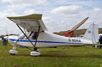 G-NORA @ EGHP - Comco Ikarus C-42 Cyclone FB UK [PFA 322-14420] Popham~G 04/05/2014 - by Ray Barber