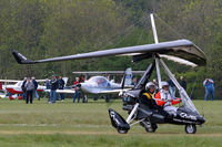 G-CWMC @ EGHP - P & M Aviation Quick GT450 [8201] (Wiltshire Microlight Centre) Popham~G 05/05/2007. Earlier colour scheme on the wing. - by Ray Barber