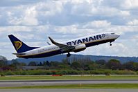 EI-DCF @ EGCC - just took off man egcc uk