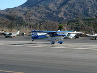 N5035N @ SZP - 1978 Bellanca 8KCAB DECATHLON, Lycoming AEIO-320 150 Hp, takeoff roll Rwy 22 - by Doug Robertson