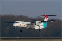 LX-LGN @ EDDR - De Havilland Canada DHC-8-402Q - by Jerzy Maciaszek