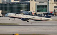 N554UW @ MIA - USAirways - by Florida Metal