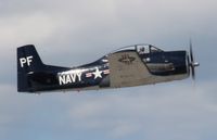 N555PF @ TIX - T-28B