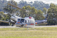 C-FNTR @ YMAY - Great Slave Helicopters (C-FNTR) Bell 205B, operated by Jayrow Helicopters as Helitack 237, at Albury Airport - by YSWG-photography