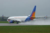 G-GDFZ @ EGSH - On runway 27 at Norwich. - by Graham Reeve