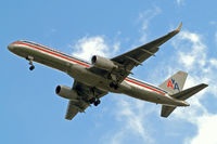N196AA @ EGLL - Boeing 757-223 [32390] (American Airlines) Home~G 19/06/2012. On approach 27R.