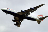 G-BNLU @ EGLL - Boeing 747-436 [25406] (British Airways) Home~G 03/08/2009. On approach 27R. - by Ray Barber