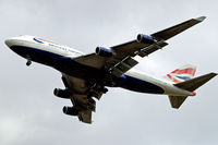 G-BNLU @ EGLL - Boeing 747-436 [25406] (British Airways) Home~G 03/08/2009. On approach 27R.