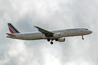 F-GTAH @ EGLL - Airbus A321-211 [1133] (Air France) Home~G 12/05/2015. On approach 27L.
