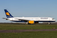 TF-ISV @ EGSH - Backtracking runway 27 for departure... - by Bradley Bygrave