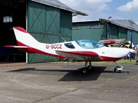 G-SCCZ @ EGBO - Resident @ Halfpenny Green when shot. - by Paul Massey