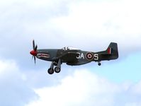 G-SHWN @ EGBO - Performing a fly past @ Halfpenny Green. EX:-N167F. Painted in R.A.F. colours as KH774 GA-S. - by Paul Massey