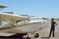 N4385E @ KTCY - 85E with its new owner and a pretty good pilot..