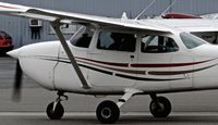 N12234 @ KRHV - Locally-based 1973 Cessna 172M taxing back to AeroDynamic Aviaiton after another successful flight lesson at Reid Hillview Airport, San Jose, CA. - by Chris Leipelt