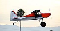 N911XY @ KRHV - Locally-based 2015 Simmons JA30 STOL (Home Built) departing runway 31L at Reid Hillview Airport, San Jose, CA. - by Chris Leipelt