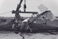 N1564Q @ SNA - Wreck recovery OCFD mar 1974 - by OCFD publicDomain