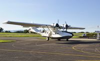 N9767 @ LSGL - Just landed Catalina in Lausanne
