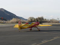 N669AJ @ SZP - Extrafleugzeugproduktions EA330/SC, Lycoming AEIO-540-L1B5 300 Hp, customized, modified, taxi to Rwy 04 - by Doug Robertson