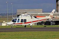 G-ZIOO @ EGFF - Grand New, RAF Northolt based, No. 32 (The Royal) Squadron, callsign Kitty 96, previously I-PTFP, seen taxxing to the cambrian apron. - by Derek Flewin