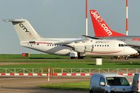EI-RJU @ EGSH - Removed from spray shop in latest colour scheme. - by keithnewsome