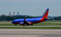 N460WN @ KDCA - Landing roll National - by Ronald Barker