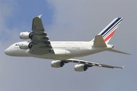 F-HPJA @ LFPG - Airbus A380-861, Take off Rwy 27L, Roissy Charles De Gaulle Airport (LFPG-CDG) - by Yves-Q