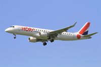 F-HBLH @ LFPG - Embraer ERJ-190LR, Short approach rwy 26L, Paris-Roissy Charles De Gaulle airport (LFPG-CDG) - by Yves-Q