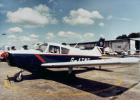 G-AZWE @ EGTB - G-AZWE at Wycombe Air Park, Booker in 1987.  British Airways Flying Club.  Photo taken during pre-flighting prior to flight to Luton Airport. - by Sarah Ward