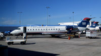 N215PS @ KCLT - At the gate CLT - by Ronald Barker