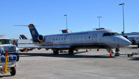 N257PS @ KCLT - At the gate CLT - by Ronald Barker