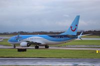 G-FDZB @ EGCC - waiting for gate clearence, also flies with Sunwing Airlines as C-FPZB,
