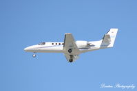 N550JC @ KSRQ - Cessna Citation II (N550JC) on approach to Sarasota-Bradenton International Airport - by Donten Photography