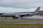 ZZ334 @ EGPK - Landing in a wet Prestwick on a training flight - by Ray