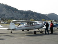 N2115V @ SZP - 1948 Cessna 120, Continental C85 85 Hp, with common rear side wndow option ala C140. - by Doug Robertson