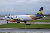 G-TCDD @ EGCC - on taxiway Bravo on route to terminal T1, also flies with TCX Scandinavia,