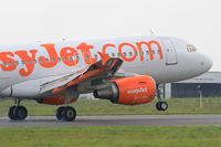 G-EZAA @ LFRB - Airbus A319-111, Landing rwy 25L, Brest-Bretagne airport (LFRB-BES) - by Yves-Q