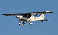 G-ZASH @ EGFH - Resident Ikarus operated by Gower Flight Centre on finals Runwayu 28. - by Roger Winser