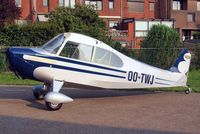 OO-TWJ @ EBAW - Aeronca 7AC Champion [7AC-3625] Antwerp-Deurne~OO 11/08/2010. On rebuild. - by Ray Barber
