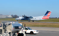 N336EN @ KCLT - Taxi CLT - by Ronald Barker